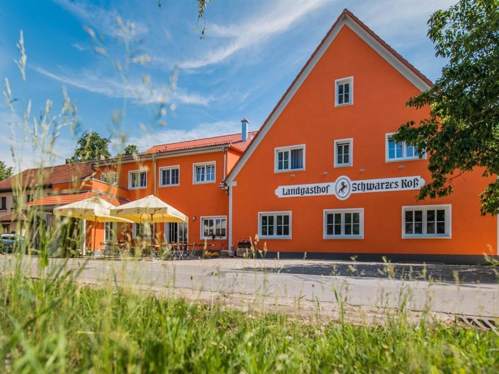 Landgasthof Schwarzes Ross Ansbach Exterior foto